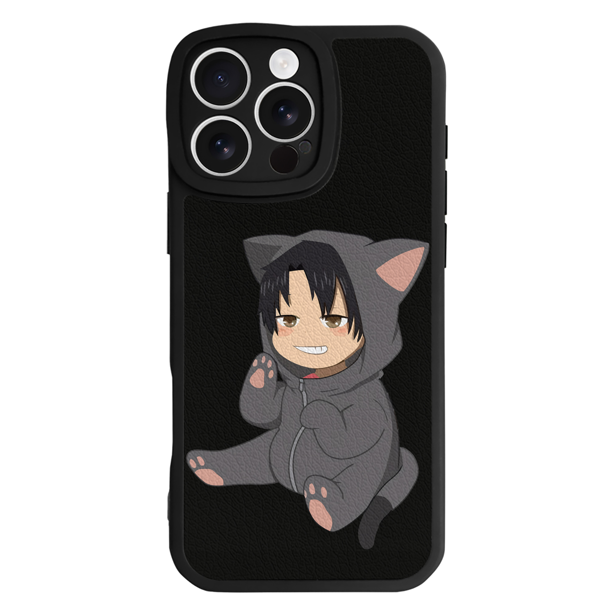 （画像用） ハイキュー!! Haikyu!! 【iPhone 16シリーズ対応】シリコンスマホケース（レザー調） 材質：シリコン